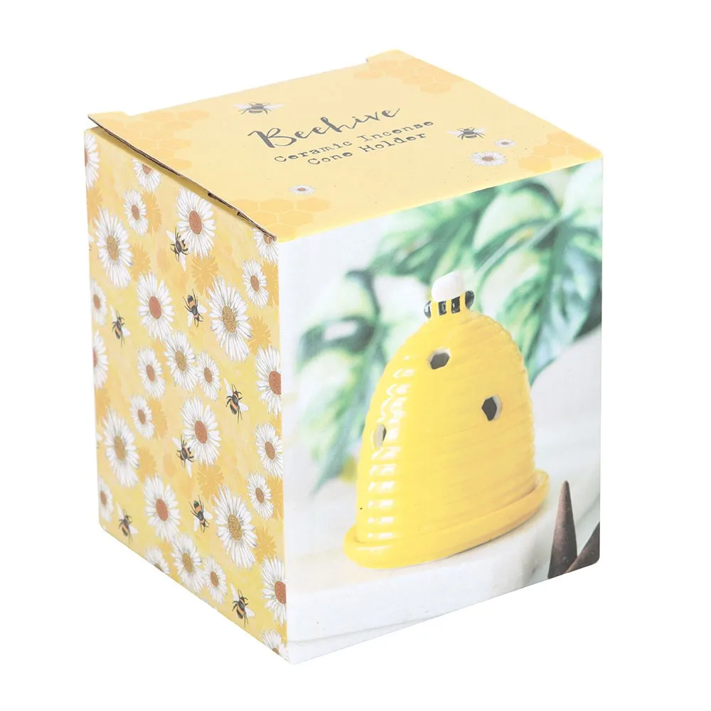 Yellow Beehive Incense Cone Holder - Image 6