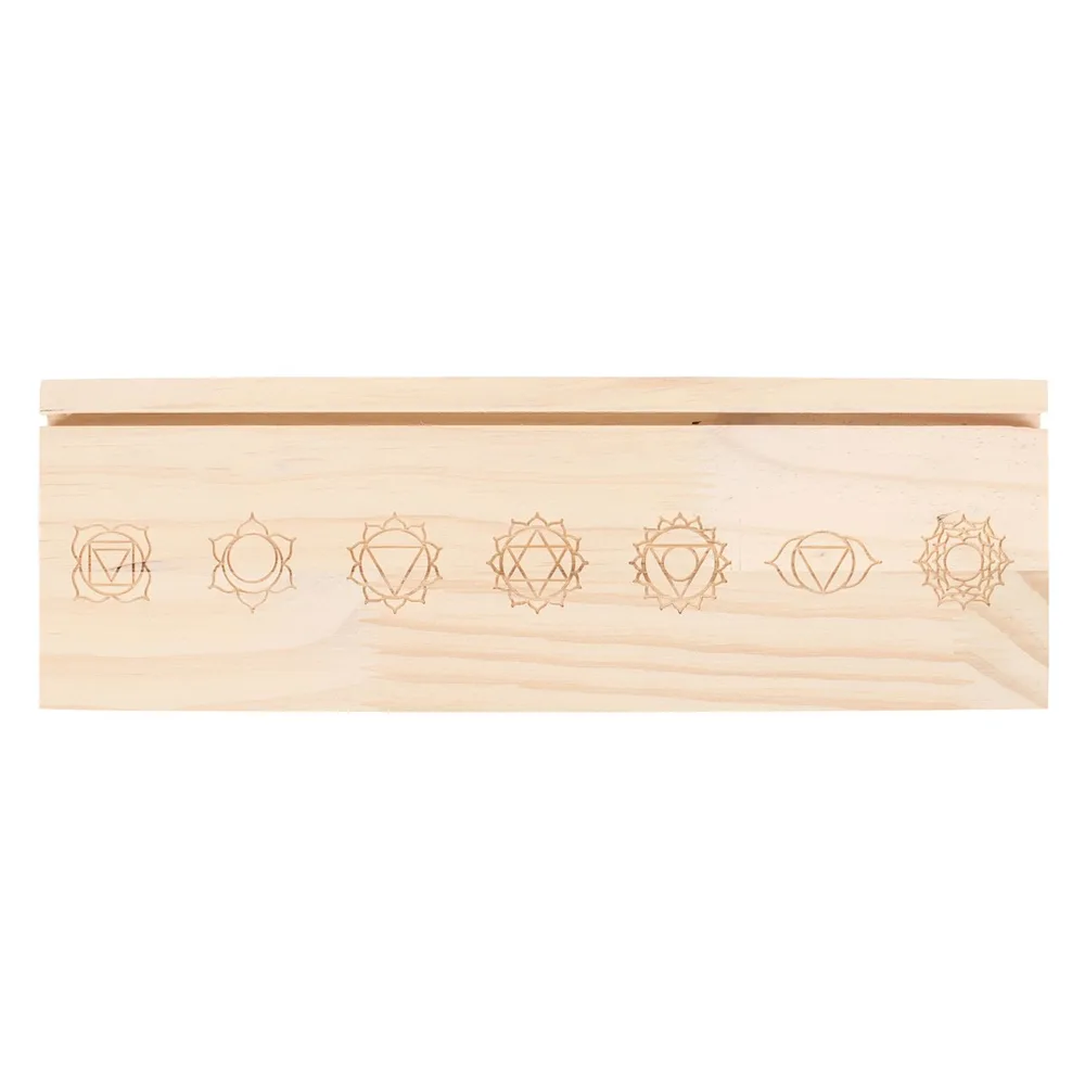 Natural Seven Chakras Tarot Card Stand - Image 4