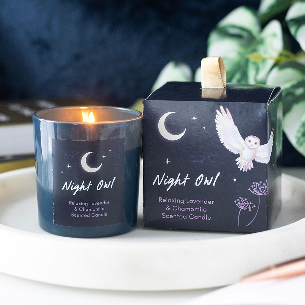 Night Owl Lavender & Chamomile Candle Night Owl Lavender & Chamomile Candle