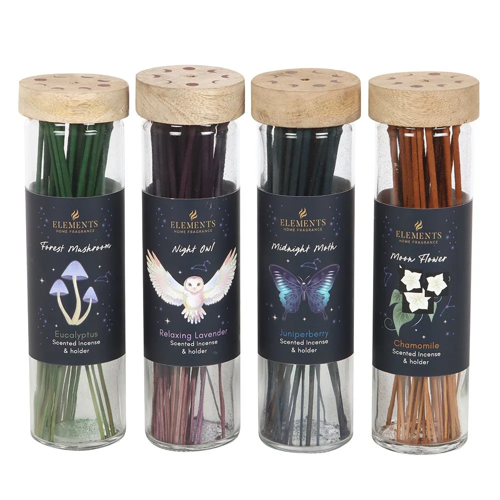Set of 20 Midnight Forest Incense Sticks in Display - Image 3