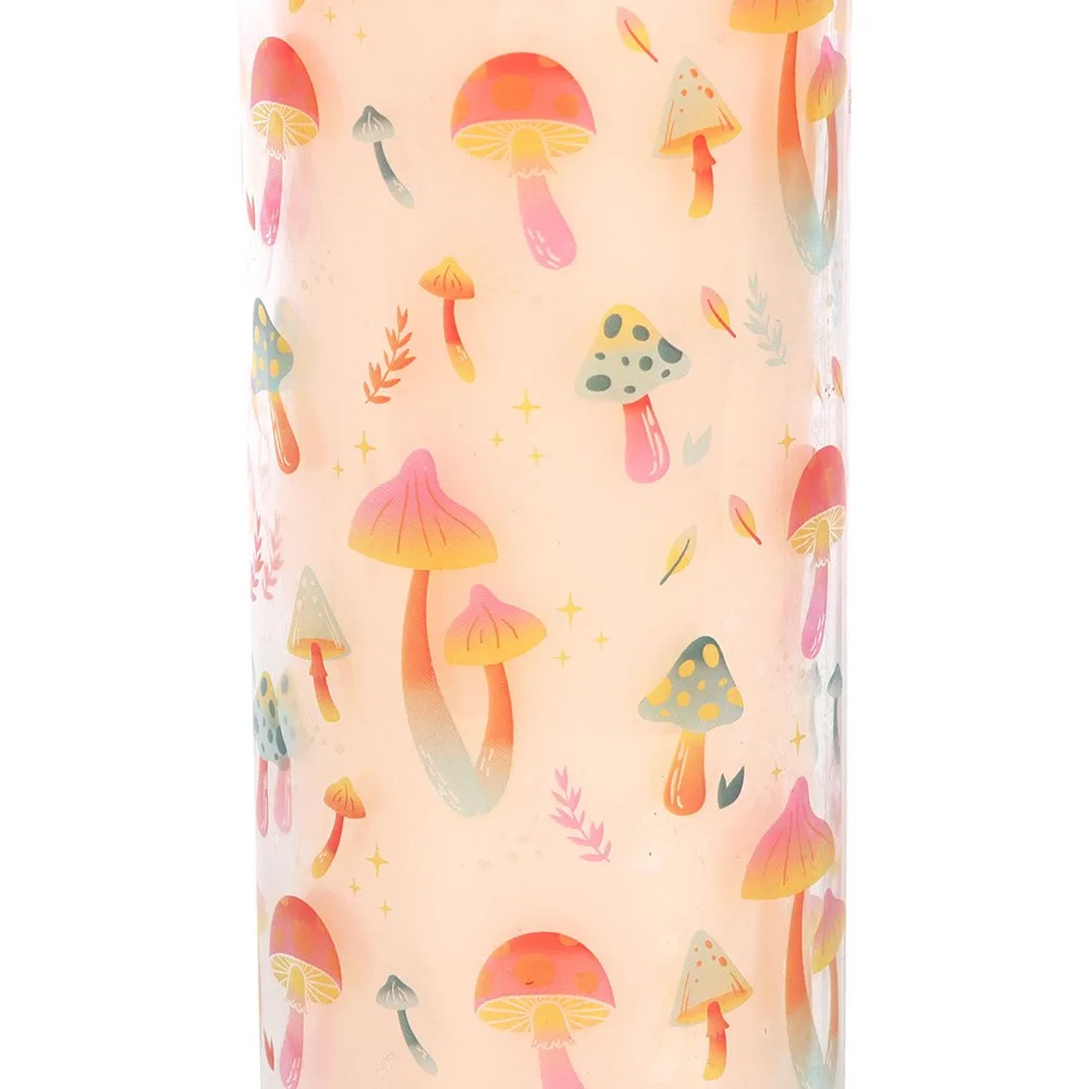 Funky Fungi Mushroom Print Tube Candle - Image 4