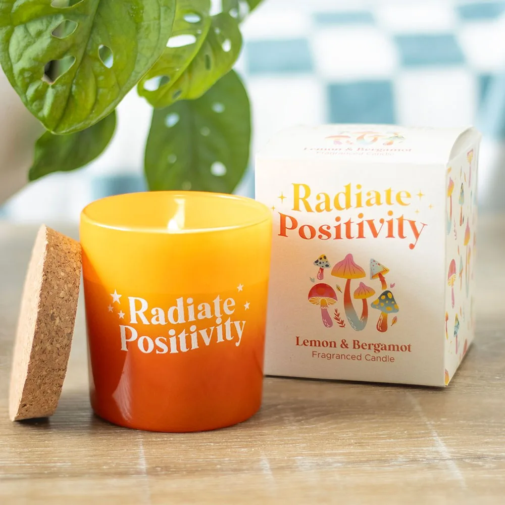 Radiate Positivity Lemon & Bergamot Candle Radiate Positivity Lemon & Bergamot Candle