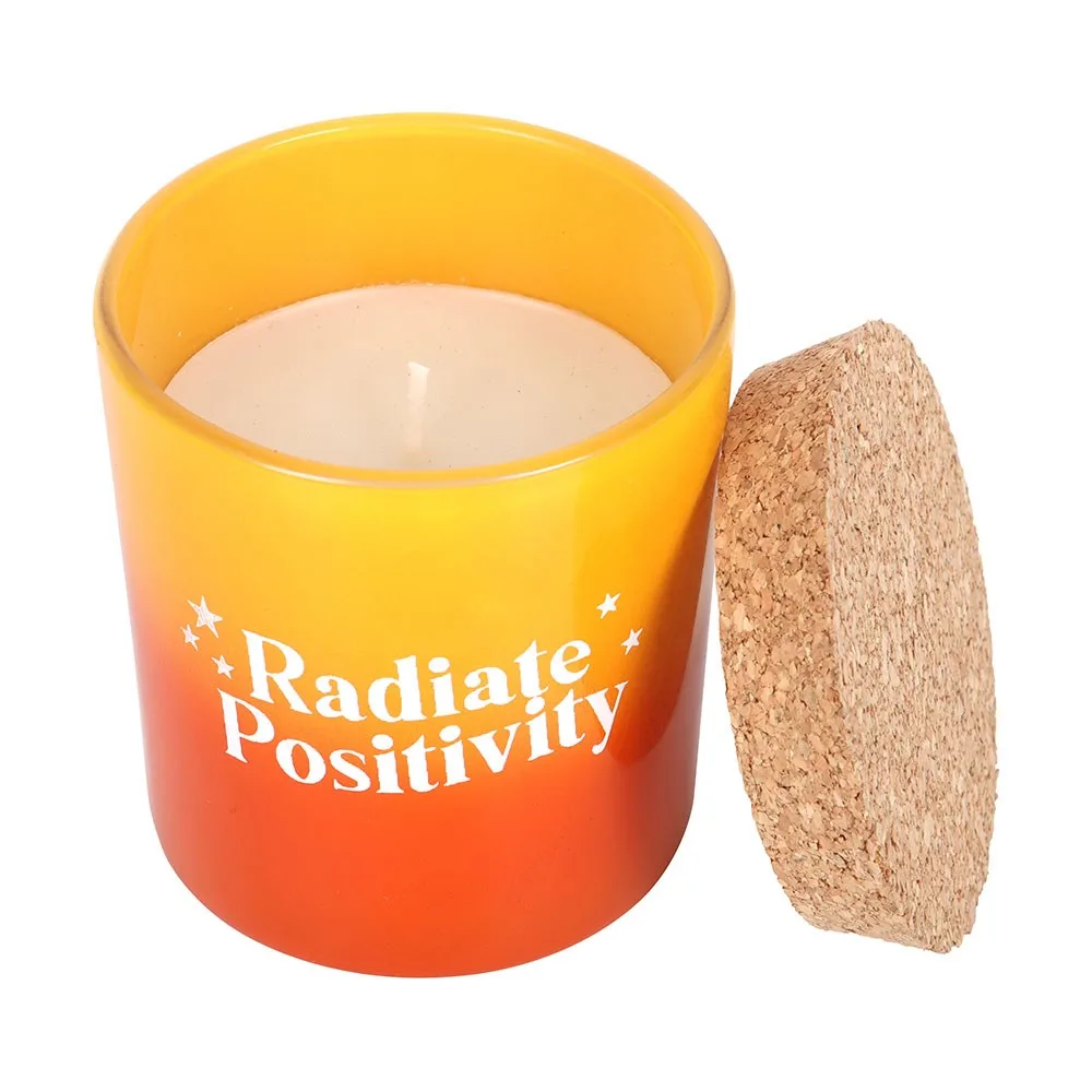 Radiate Positivity Lemon & Bergamot Candle - Image 3