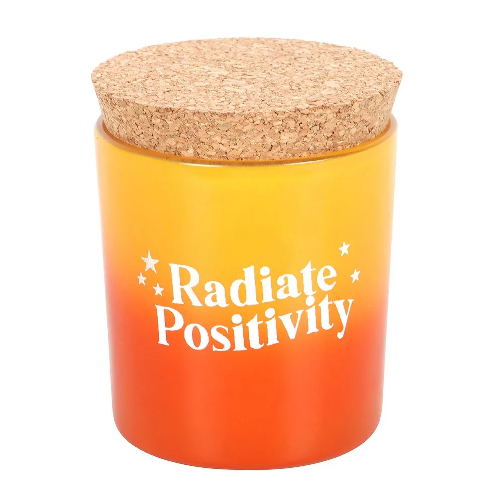 Radiate Positivity Lemon & Bergamot Candle - Image 4