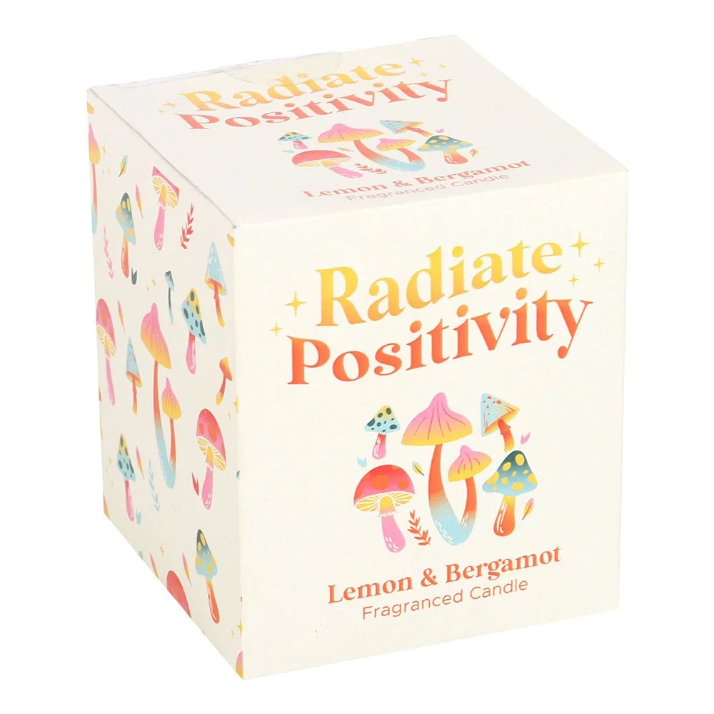 Radiate Positivity Lemon & Bergamot Candle - Image 5