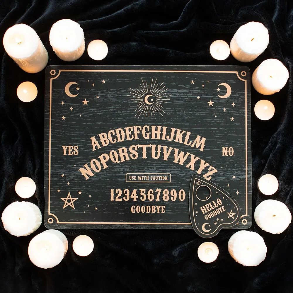 Black Talking Board with Planchette Black Talking Board with Planchette
