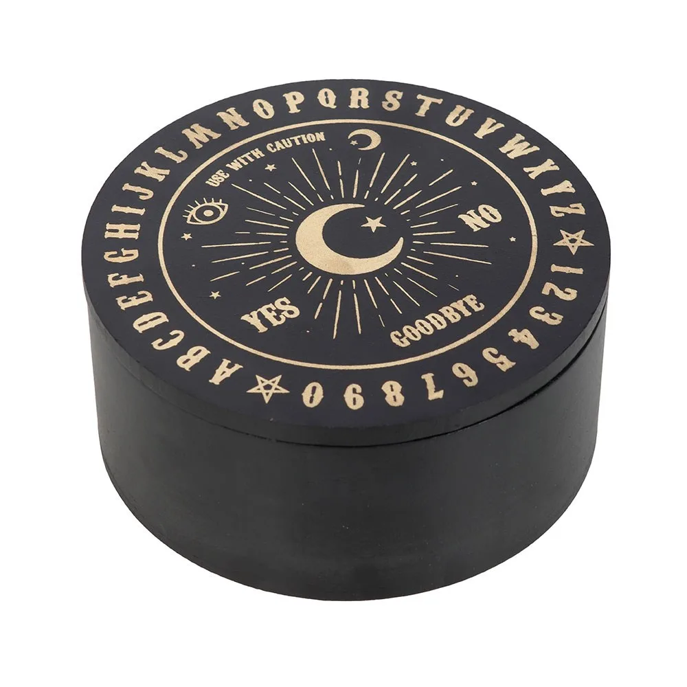 Black Talking Board Jewellery Box - Image 4