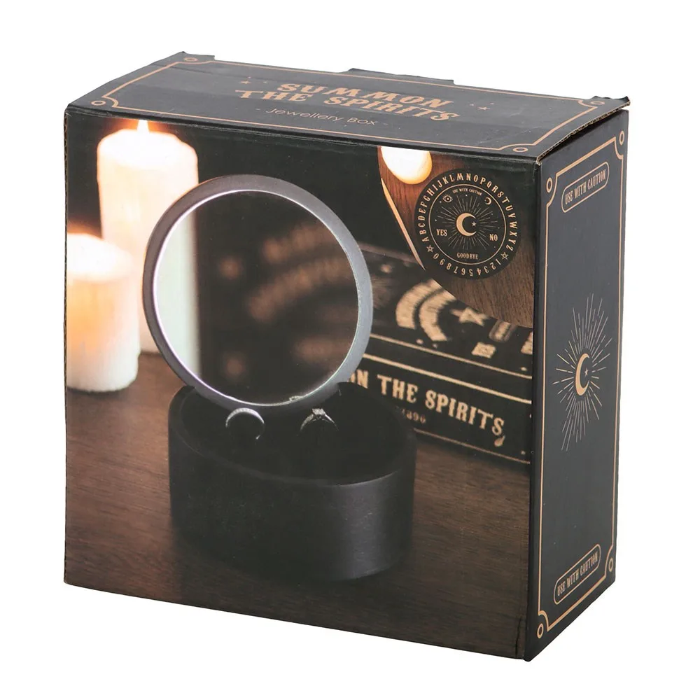 Black Talking Board Jewellery Box - Image 7