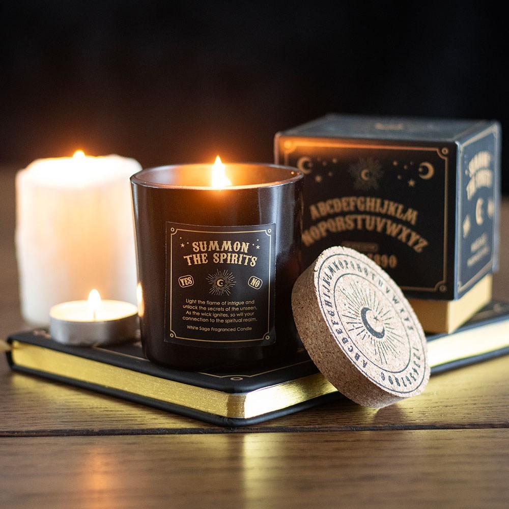 Summon the Spirits Talking Board White Sage Candle Summon the Spirits Talking Board White Sage Candle