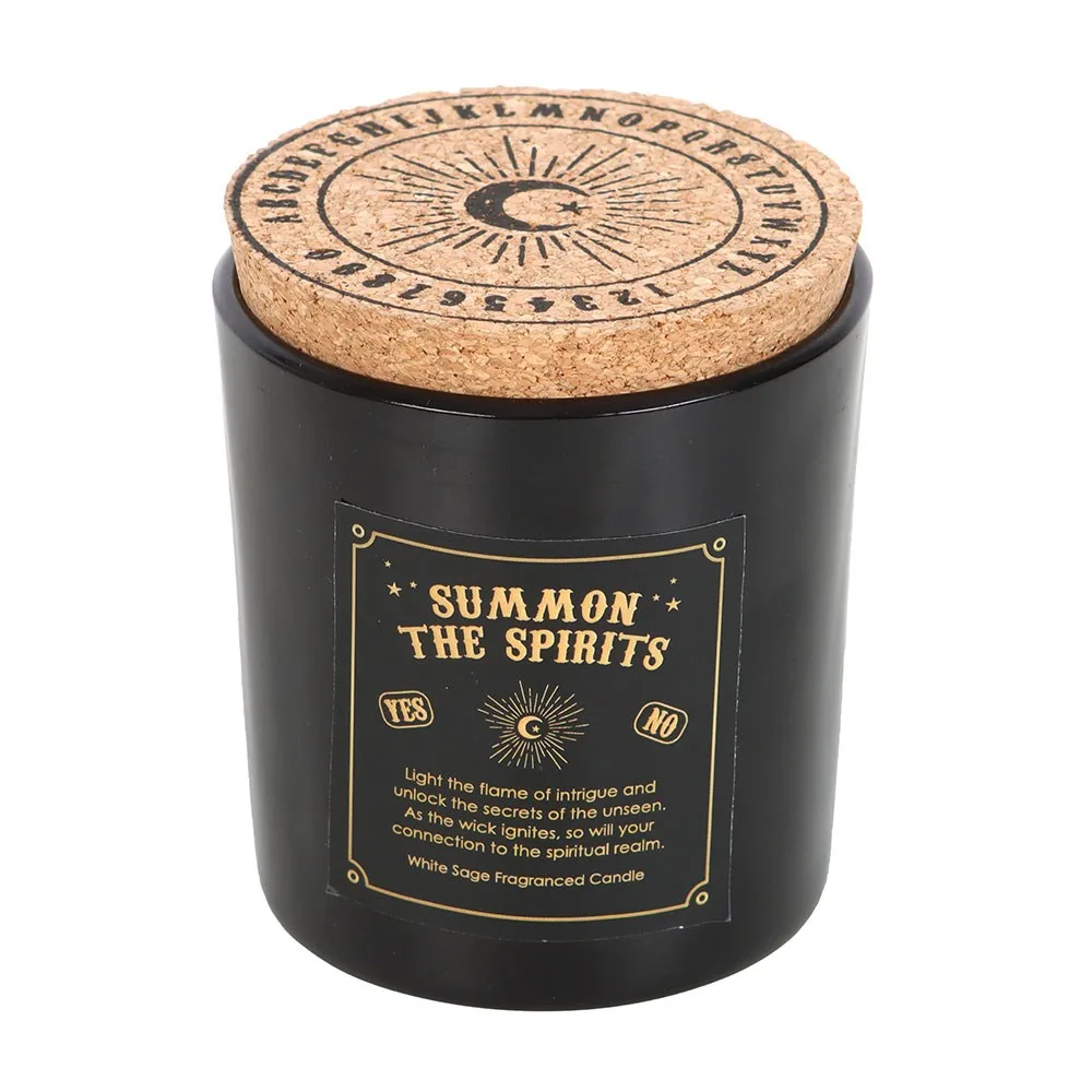 Summon the Spirits Talking Board White Sage Candle, photo 3 of 6