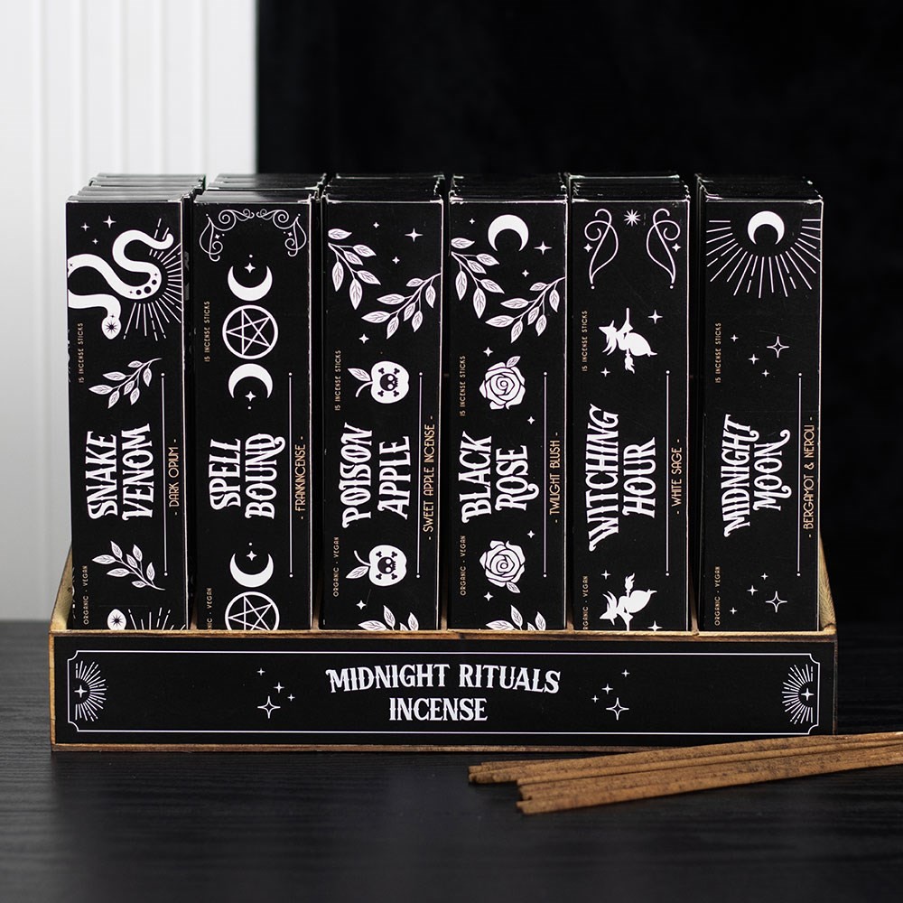 Set of 36 Midnight Rituals Incense Sticks in Display Set of 36 Midnight Rituals Incense Sticks in Display