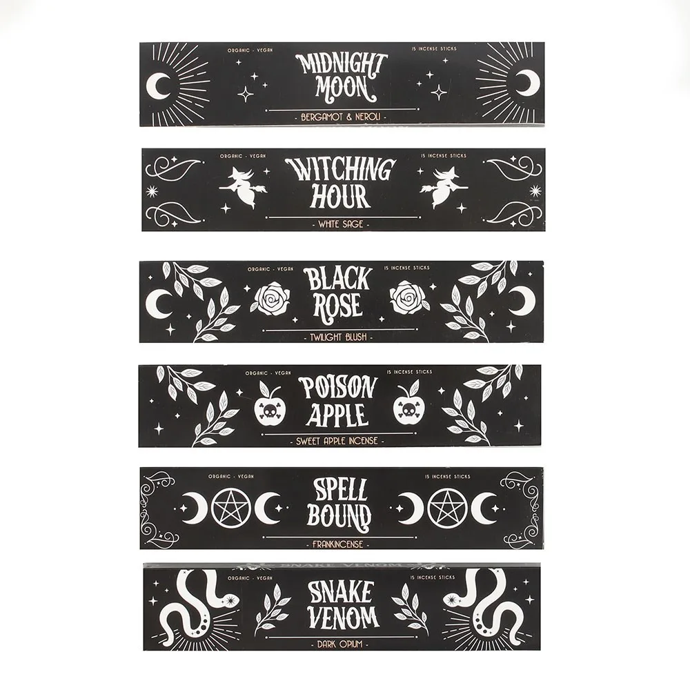 Set of 36 Midnight Rituals Incense Sticks in Display, photo 4 of 4