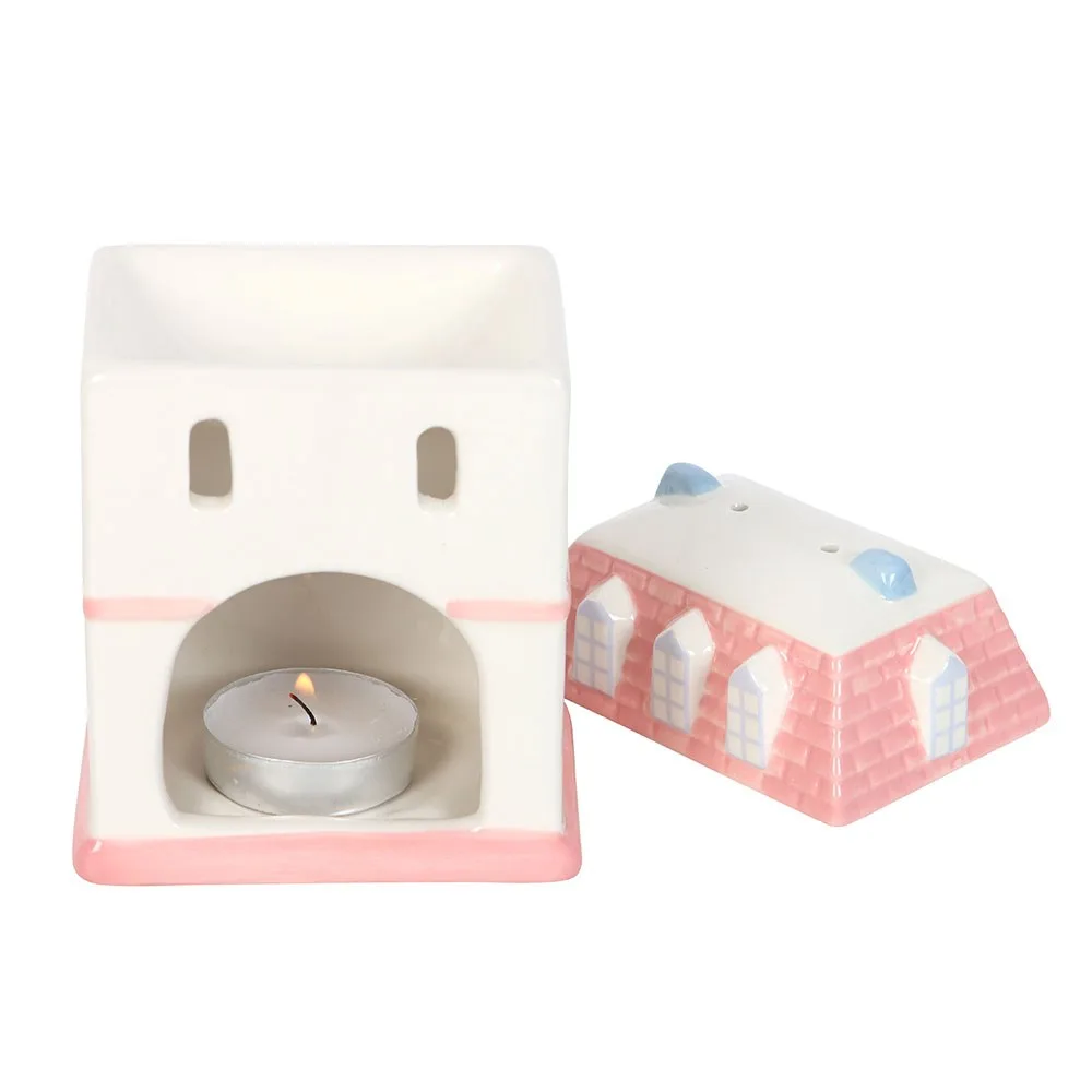Pastel House Oil Burner and Wax Warmer - Image 6