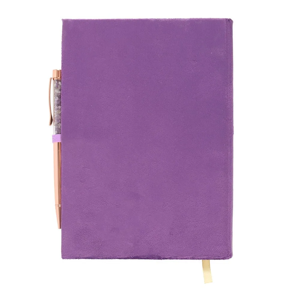 Book of Spells Journal with Amethyst Crystal Pen, photo 4 of 7
