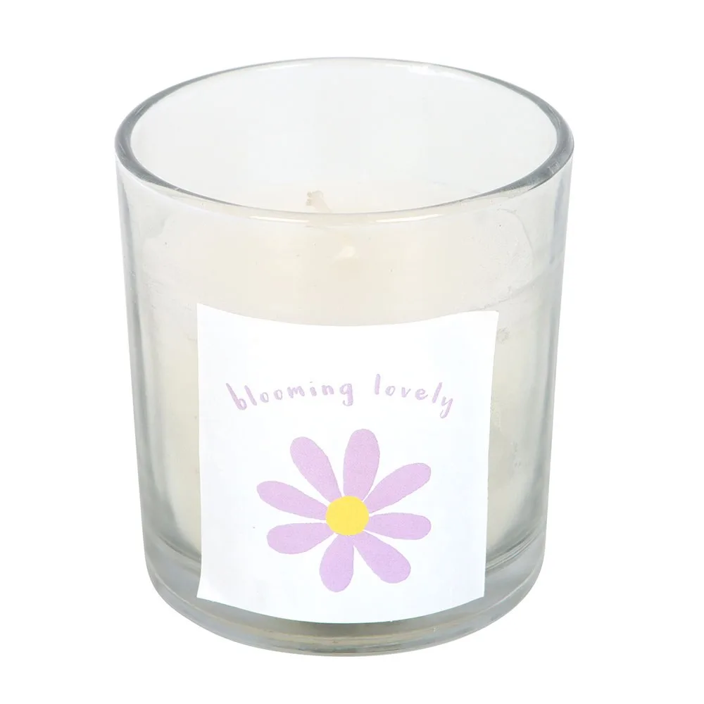 Blooming Lovely Daisy Wildflower Candle - Image 3