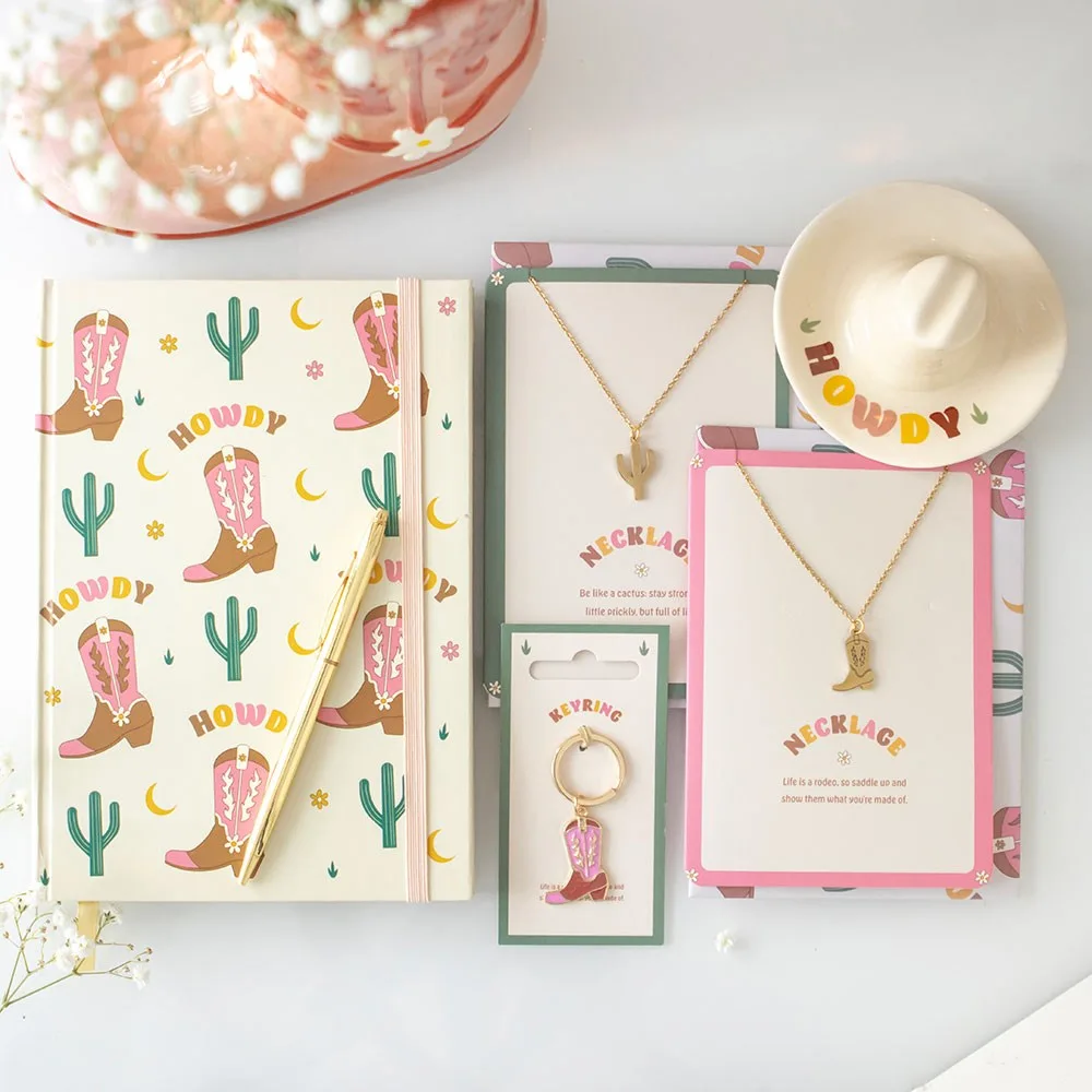 Cowboy Boot Necklace on Greeting Card - Image 7
