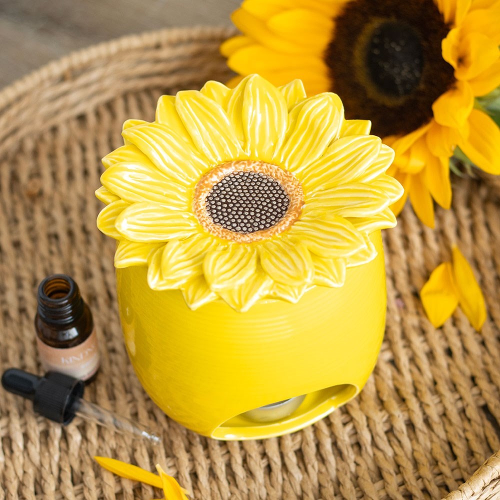 Sunflower Oil Burner and Wax Warmer Sunflower Oil Burner and Wax Warmer