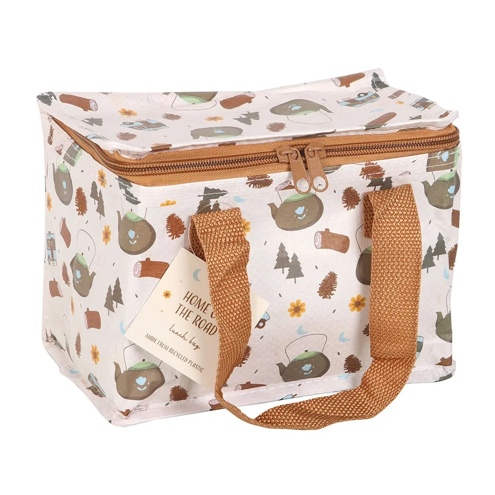Home on the Road Camping Print Lunch Bag - Image 2