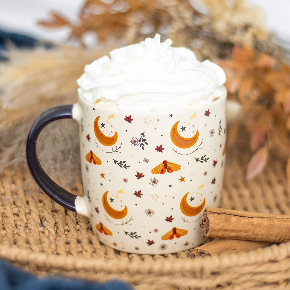 Autumn Magic Harvest Moon Print Mug Autumn Magic Harvest Moon Print Mug