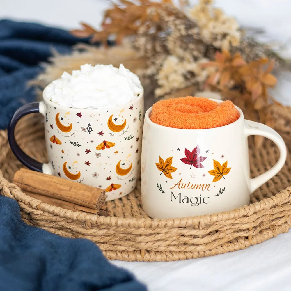 Autumn Magic Harvest Moon Print Mug, photo 5 of 5