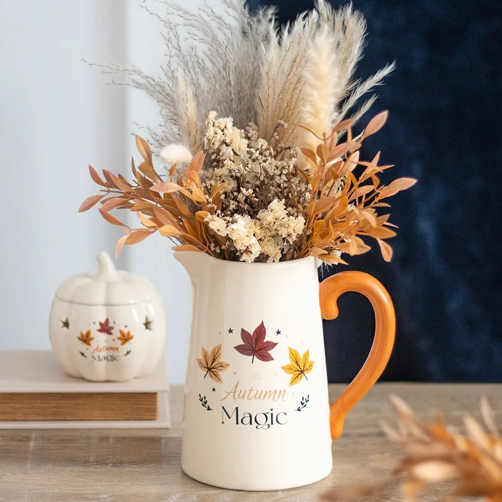 Autumn Magic Ceramic Flower Jug Autumn Magic Ceramic Flower Jug