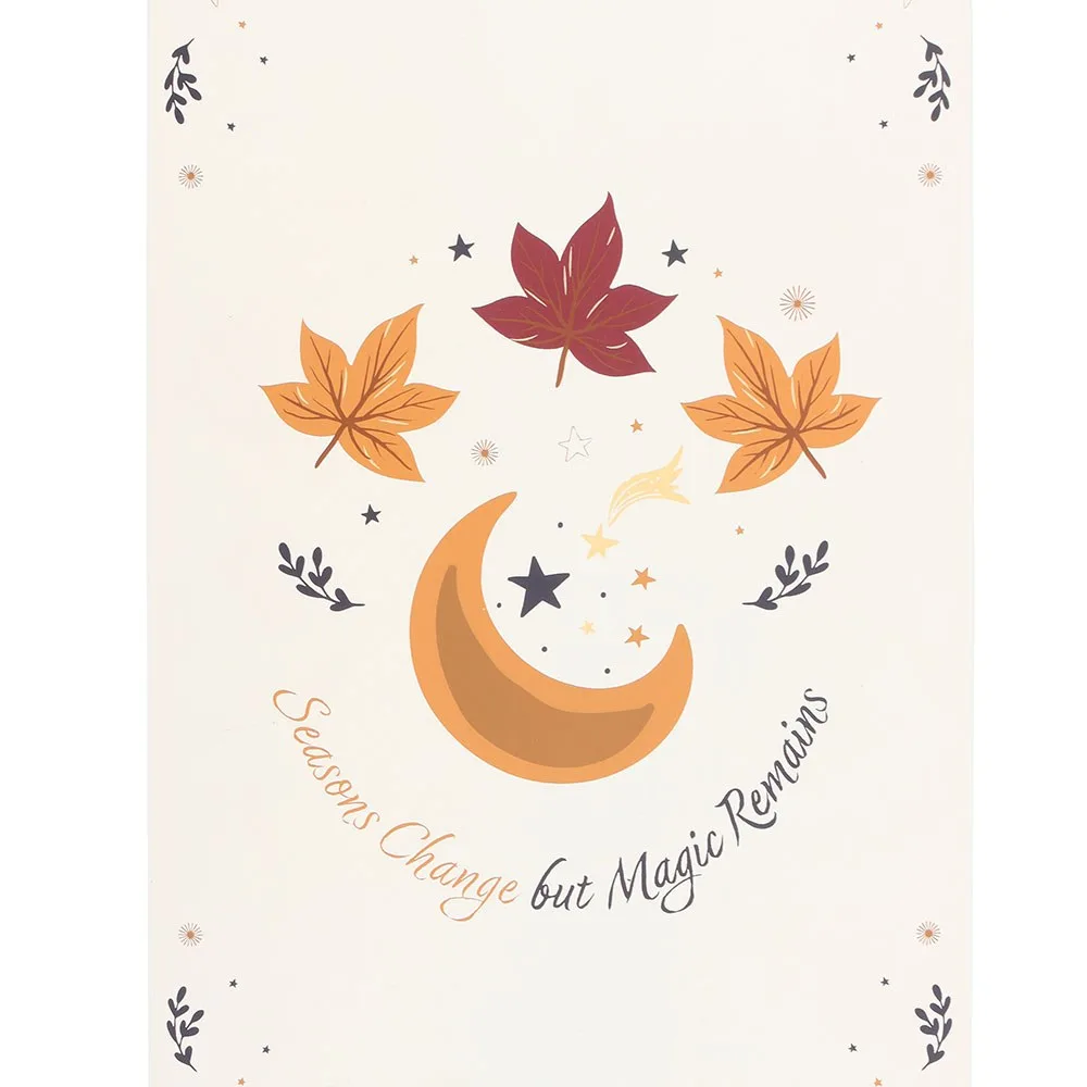 Seasons Change but Magic Remains Hanging Sign - Image 3