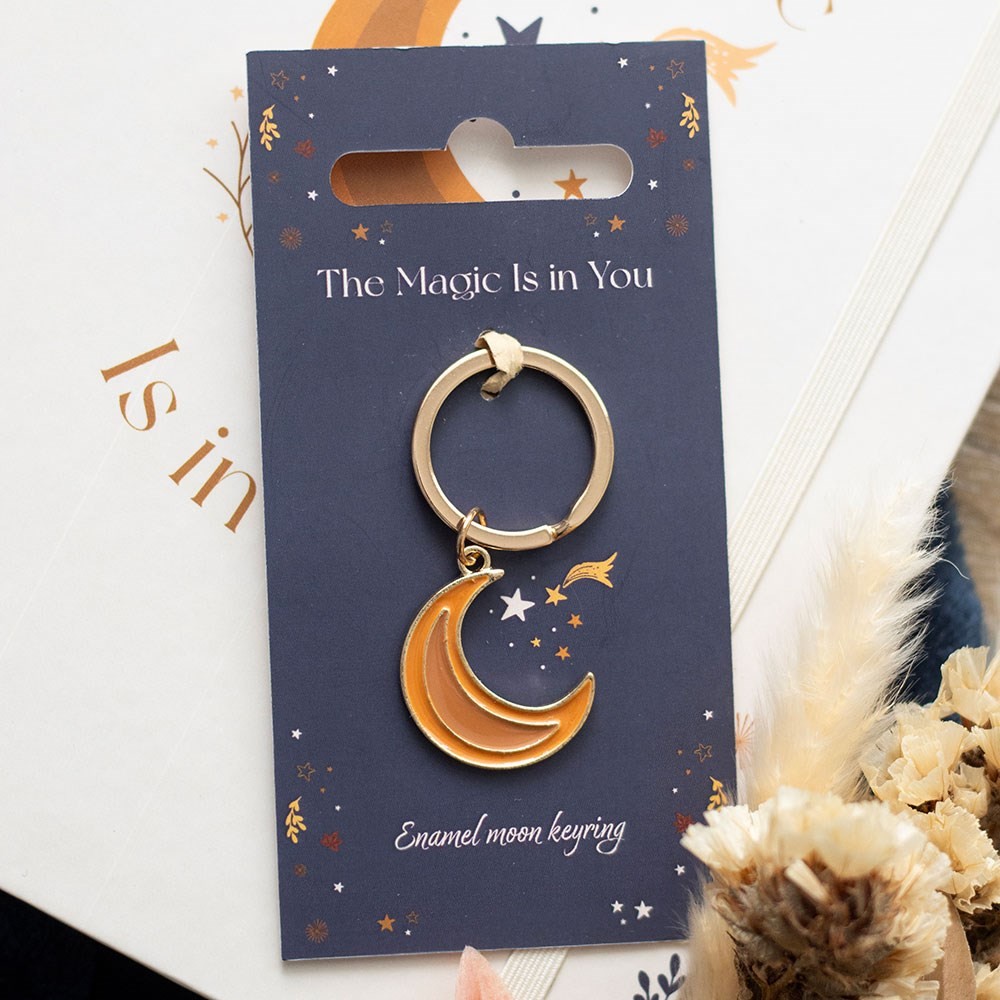 Autumn Magic Moon Keyring Autumn Magic Moon Keyring