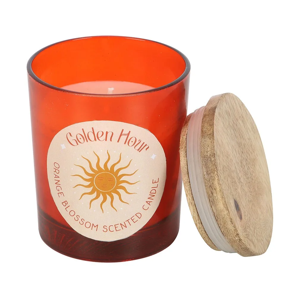 Golden Hour Orange Blossom Candle - Image 3