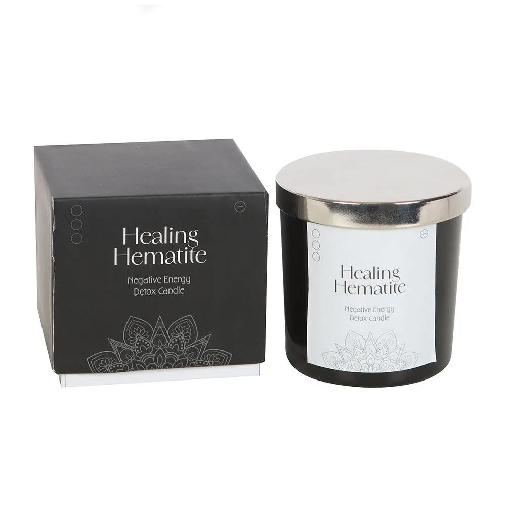 Healing Hematite Detox Candle - Image 2