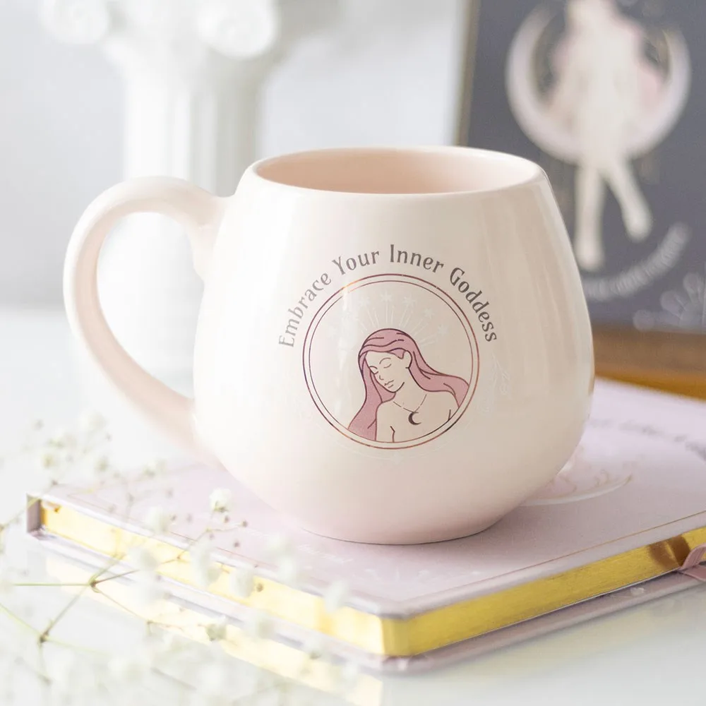 Embrace Your Inner Goddess Rounded Mug Embrace Your Inner Goddess Rounded Mug