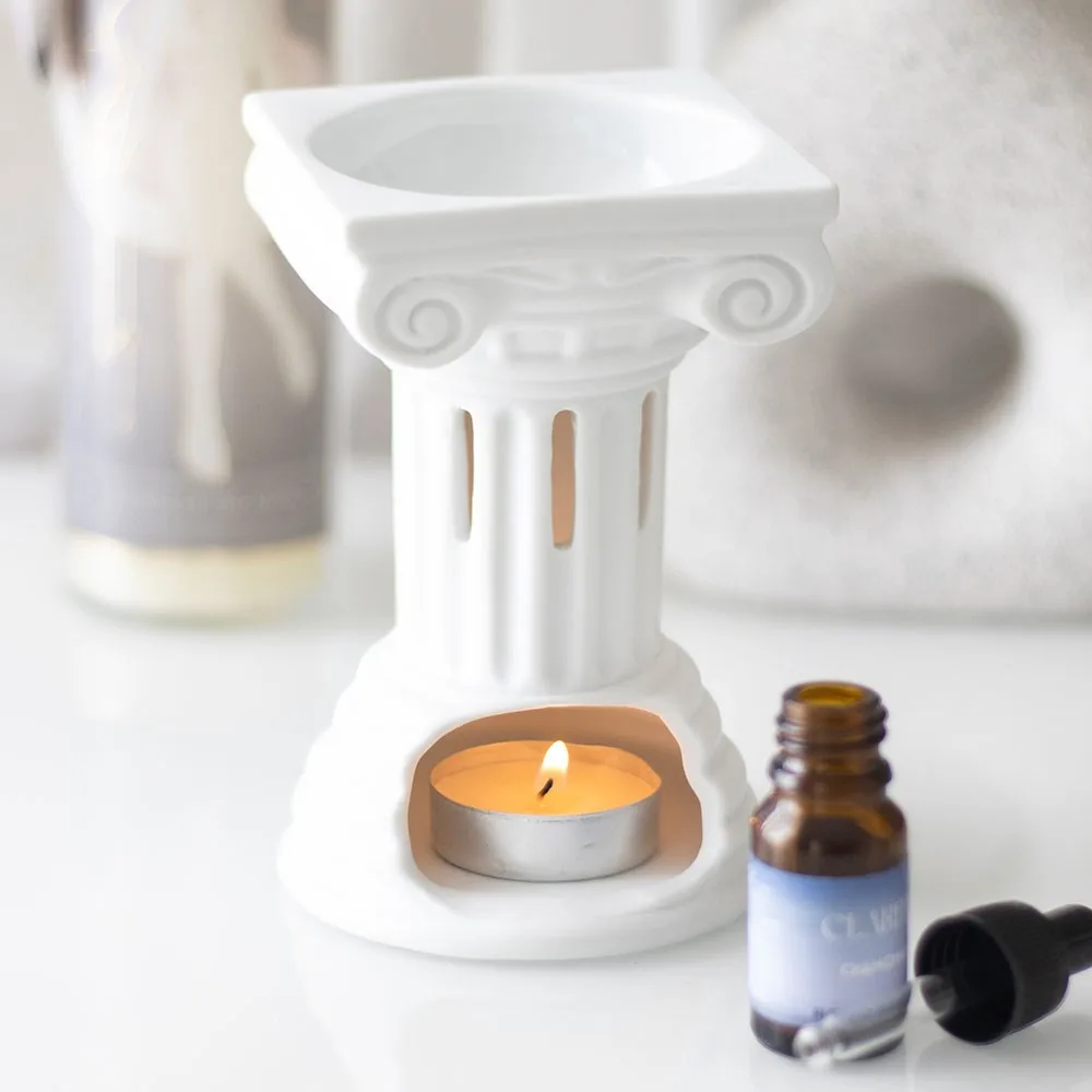 Greek Column Oil Burner and Wax Warmer Greek Column Oil Burner and Wax Warmer