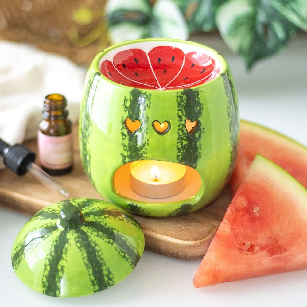 Watermelon Oil Burner and Wax Warmer Watermelon Oil Burner and Wax Warmer