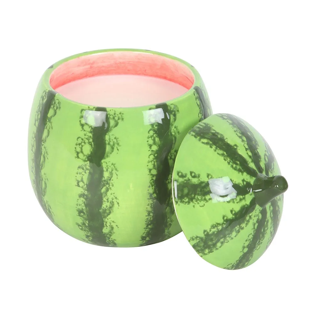 Watermelon Shaped Candle Jar - Image 4