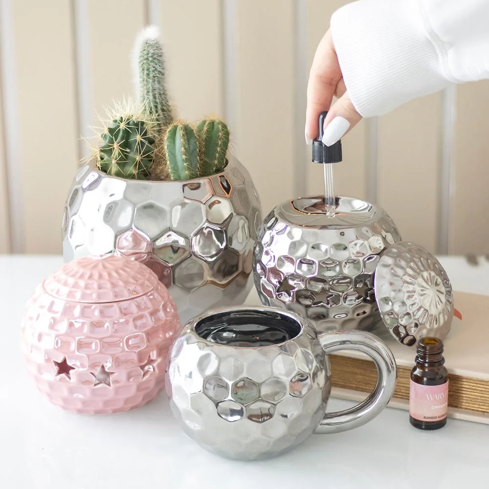 Silver Disco Ball Vase - Image 4