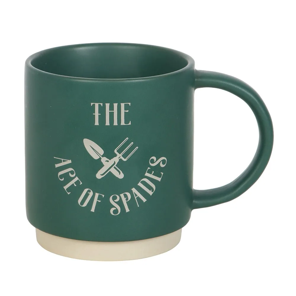 Ace of Spades Mug with Spade Spoon - Image 4