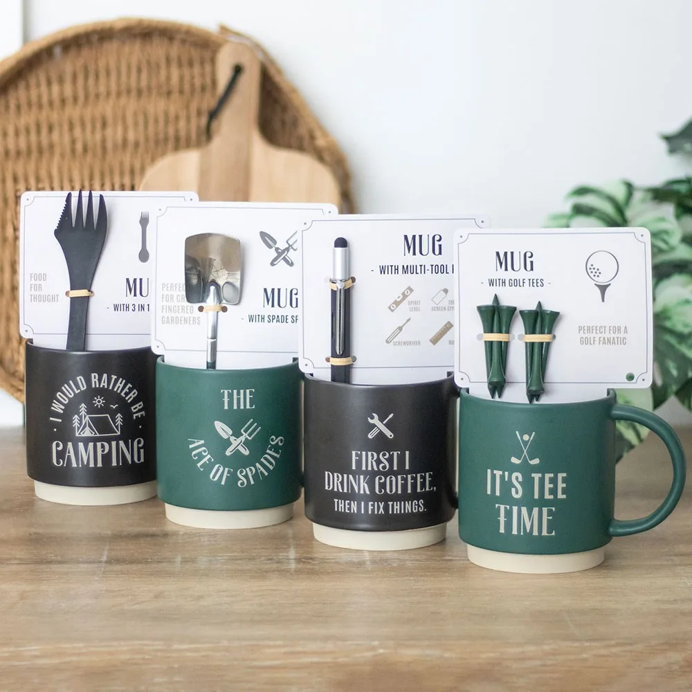 Ace of Spades Mug with Spade Spoon - Image 6