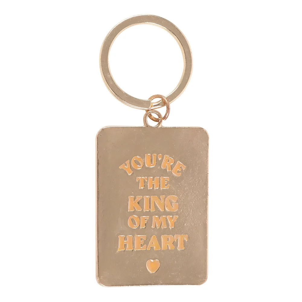 King of My Heart Playing Card Keyring, photo 4 of 5