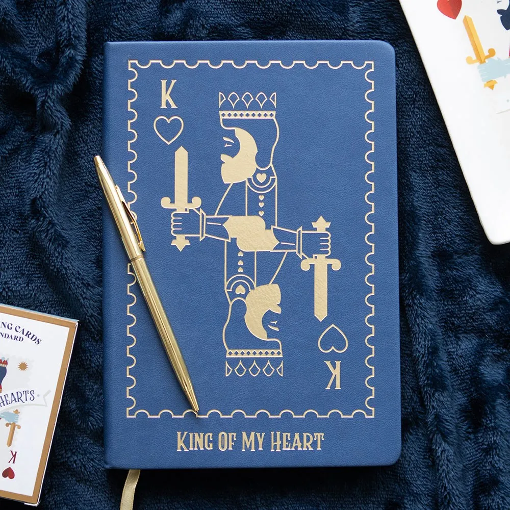 King of My Heart Playing Card A5 Notebook King of My Heart Playing Card A5 Notebook
