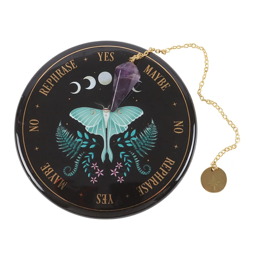 Luna Moth Pendulum Divination Kit - Image 2