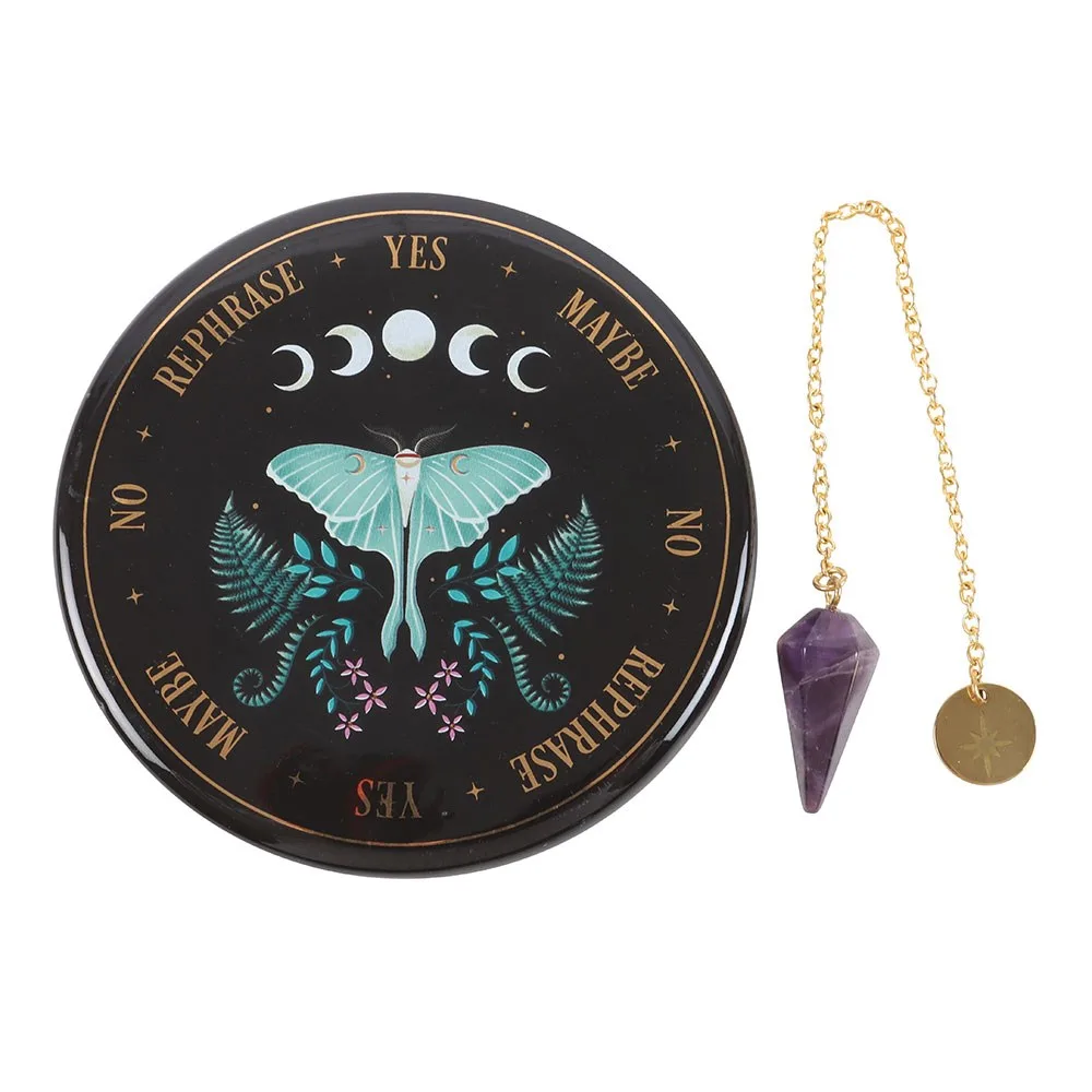 Luna Moth Pendulum Divination Kit - Image 3