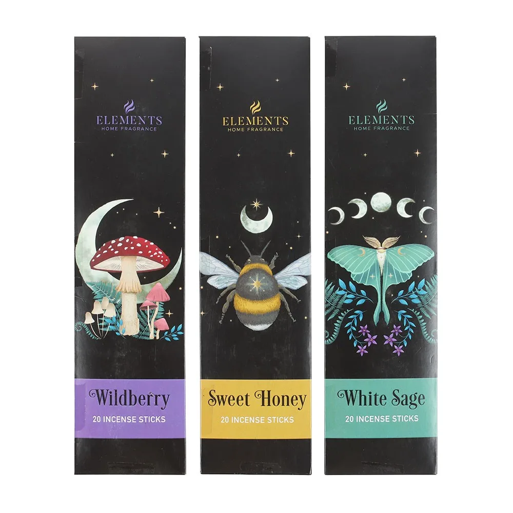 Set of 3 Dark Forest Incense Stick Packs, photo 3 of 4