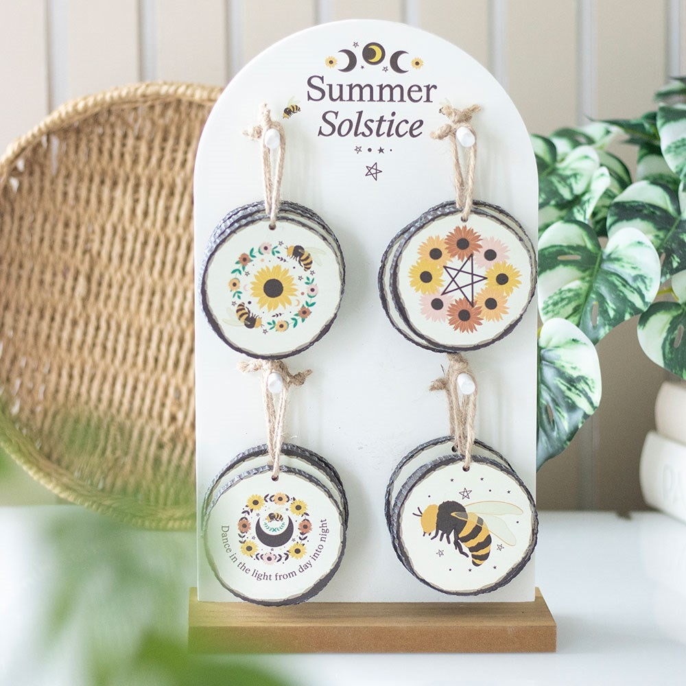 Set of 16 Summer Solstice Decorations on Display Set of 16 Summer Solstice Decorations on Display