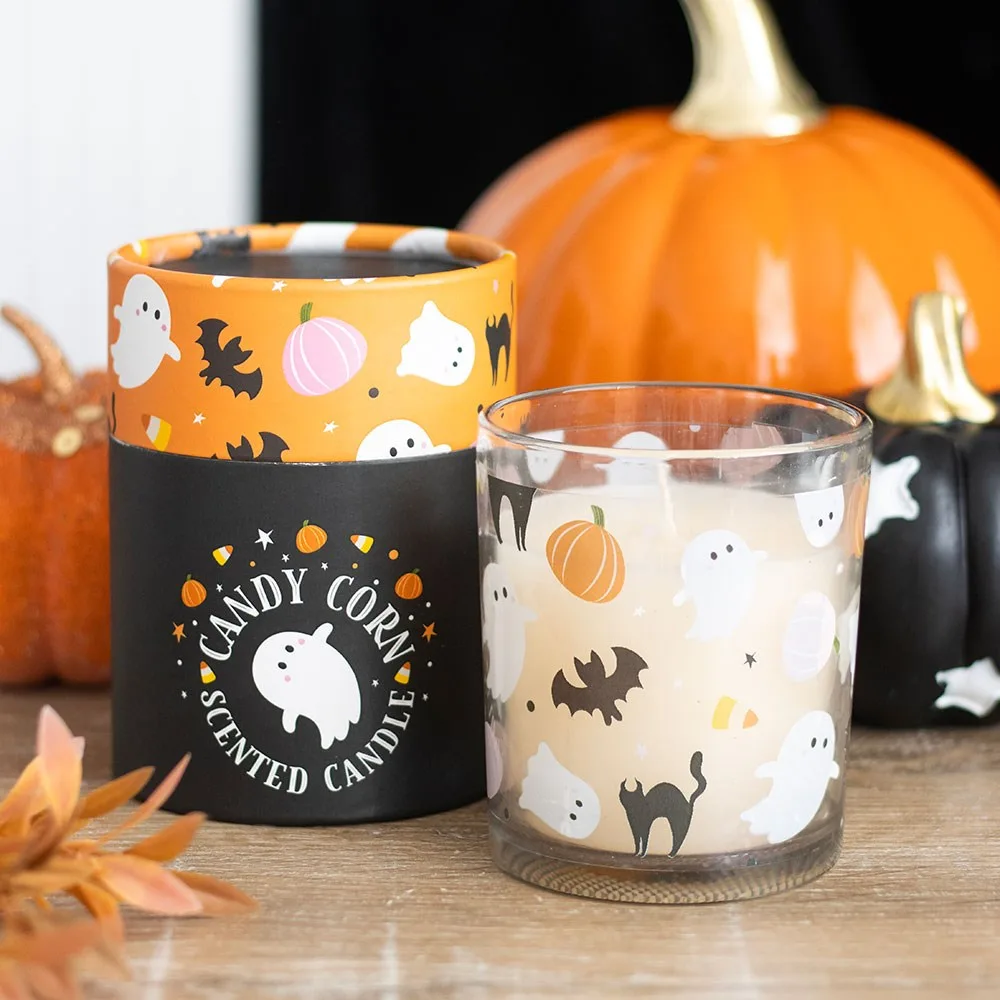 Sweet and Spooky Candy Corn Candle Sweet and Spooky Candy Corn Candle