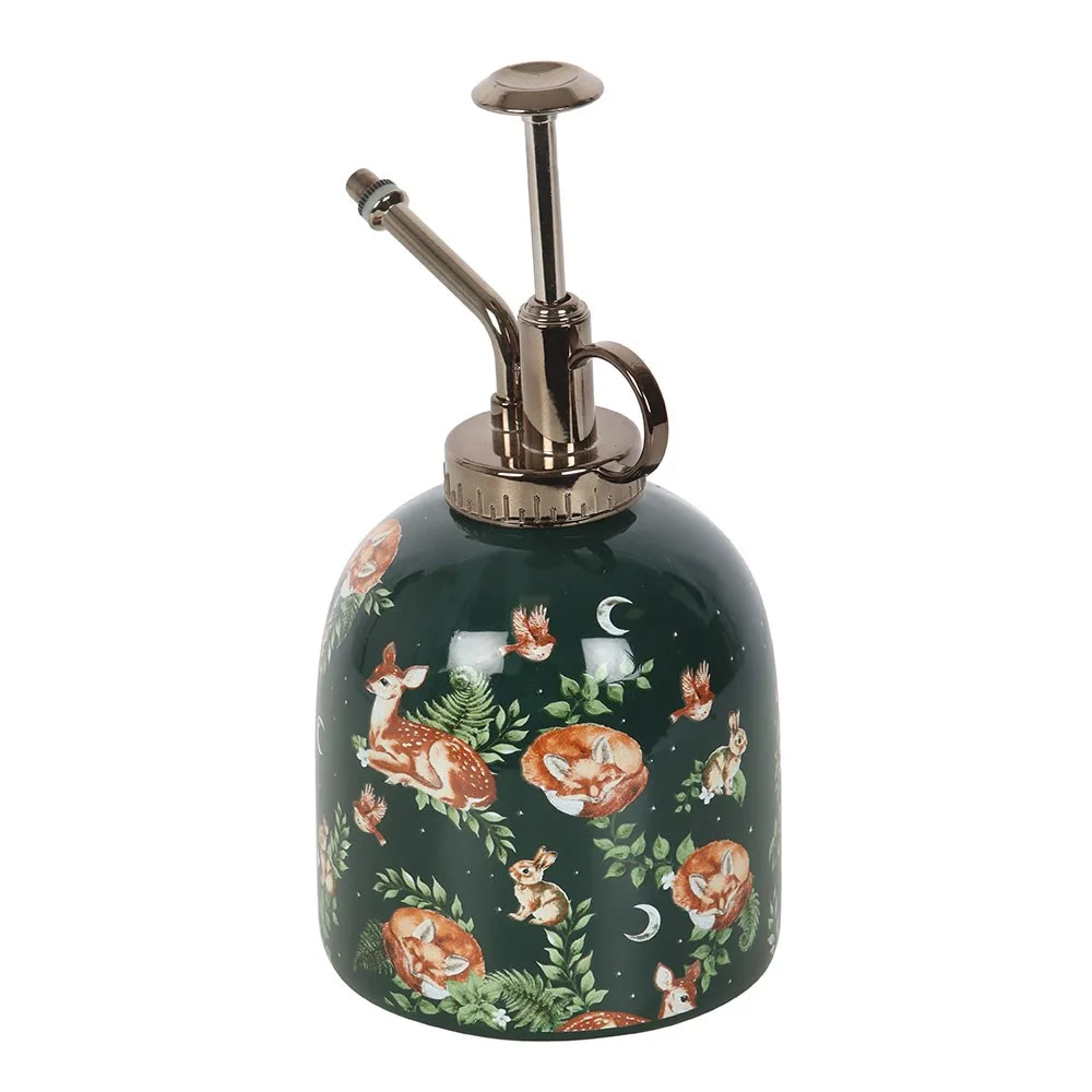 Fawn and Friends Forest Print Ceramic Plant Mister, photo 4 of 5