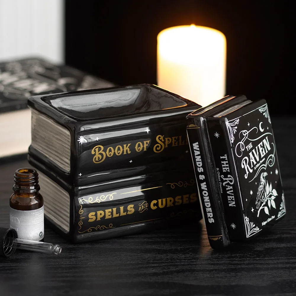 Book of Spells Oil Burner and Wax Warmer - Image 2