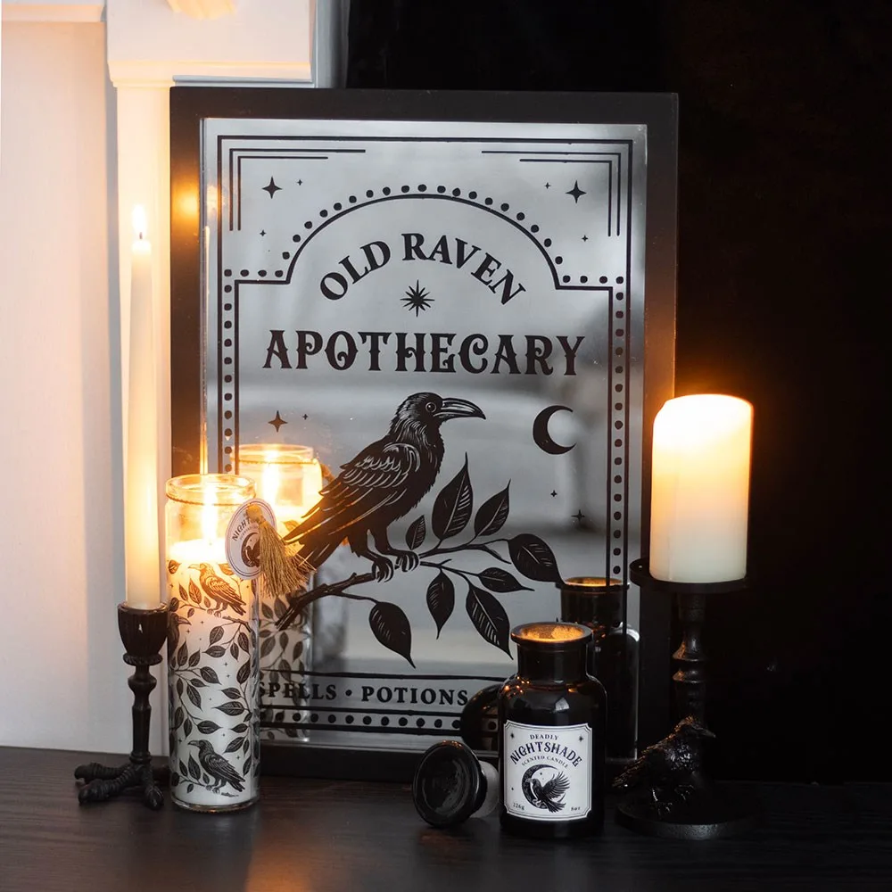 Mystic Raven Deadly Nightshade Tube Candle - Image 5