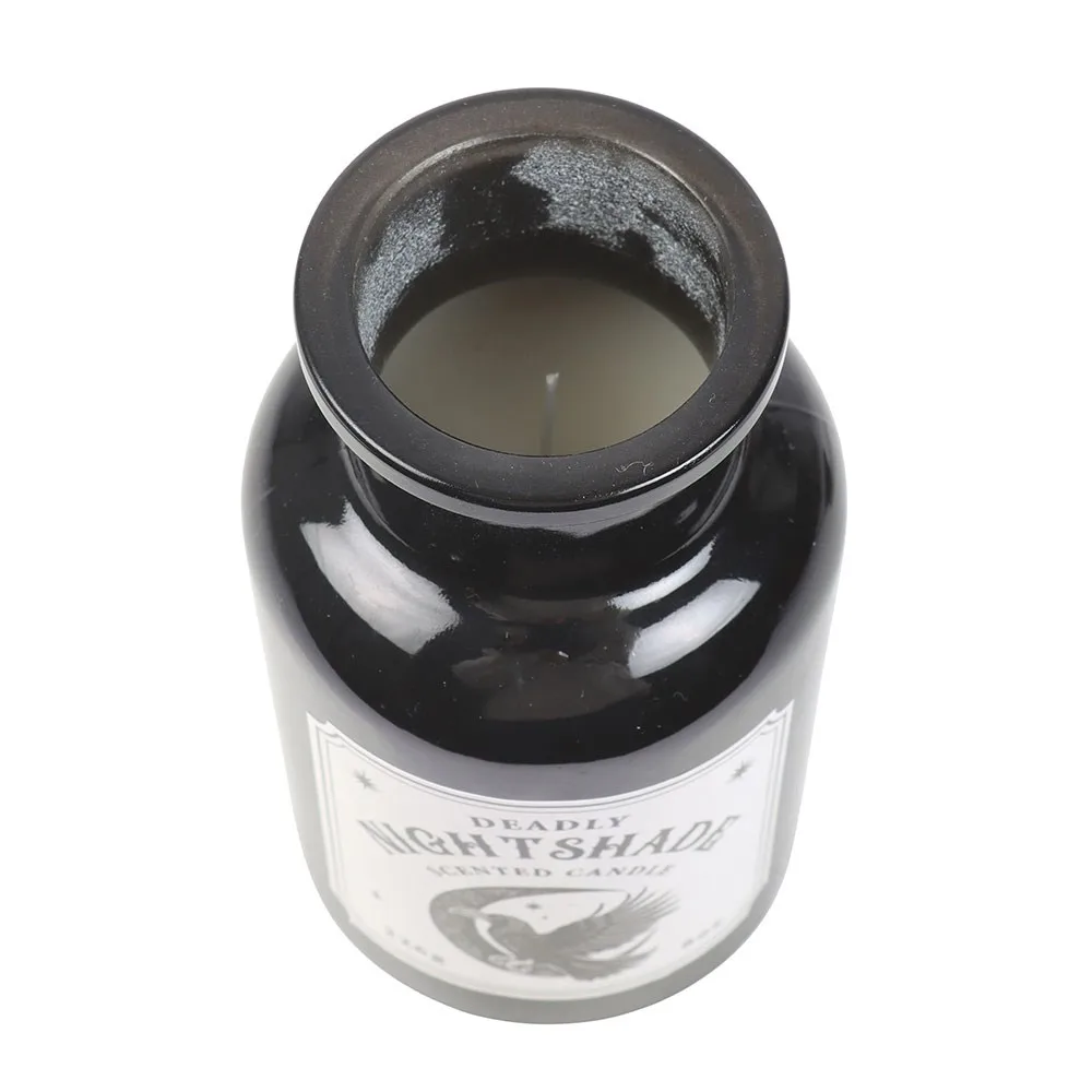 Mystic Raven Deadly Nightshade Apothecary Candle - Image 3
