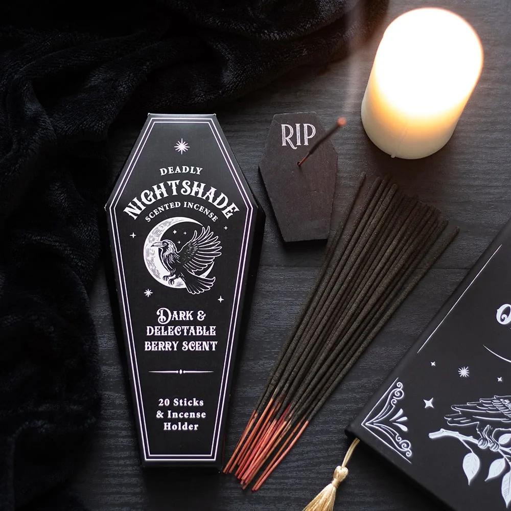 Set of 18 Deadly Nightshade Incense Stick Gift Sets in Display - Image 4