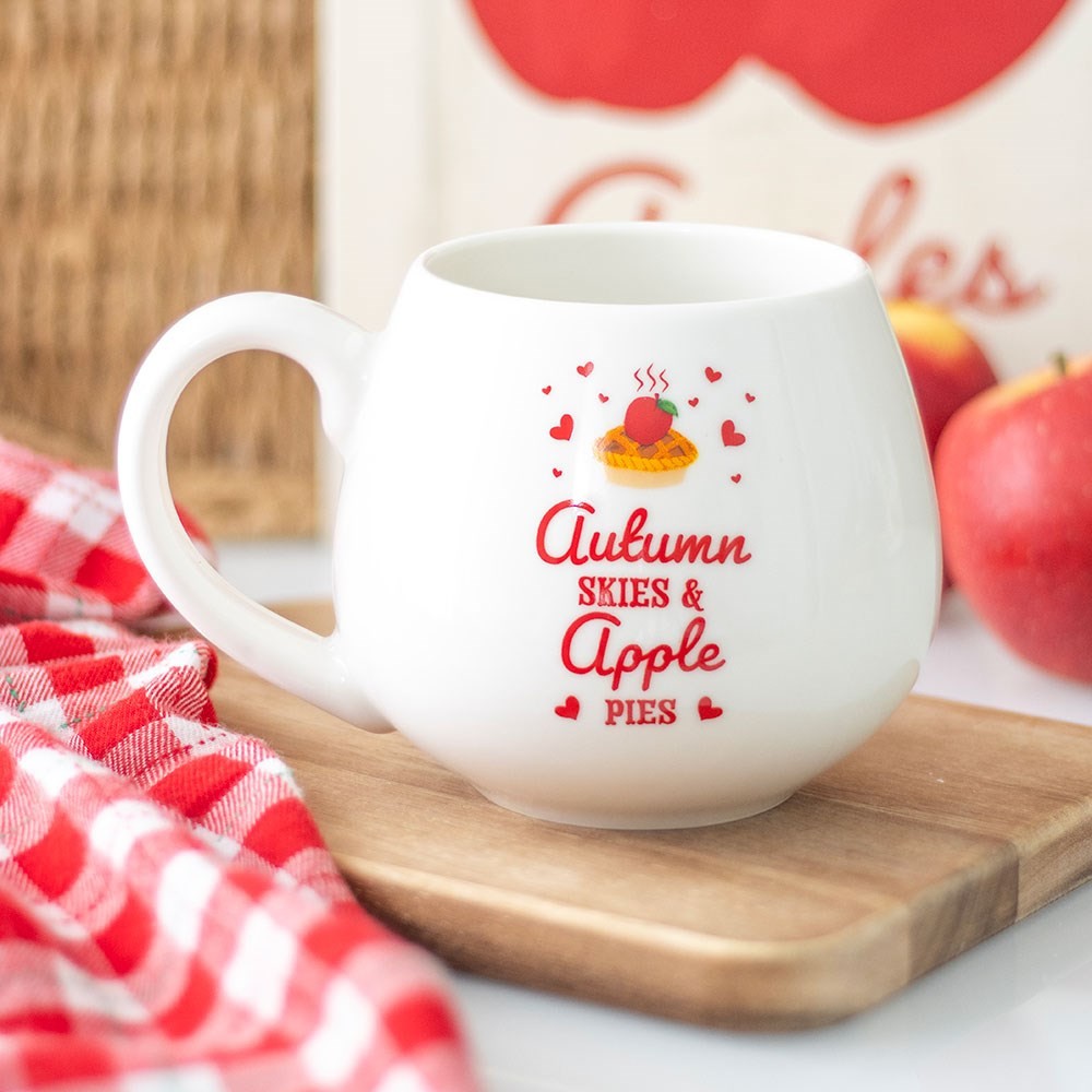 Autumn Skies & Apple Pies Rounded Mug Autumn Skies & Apple Pies Rounded Mug