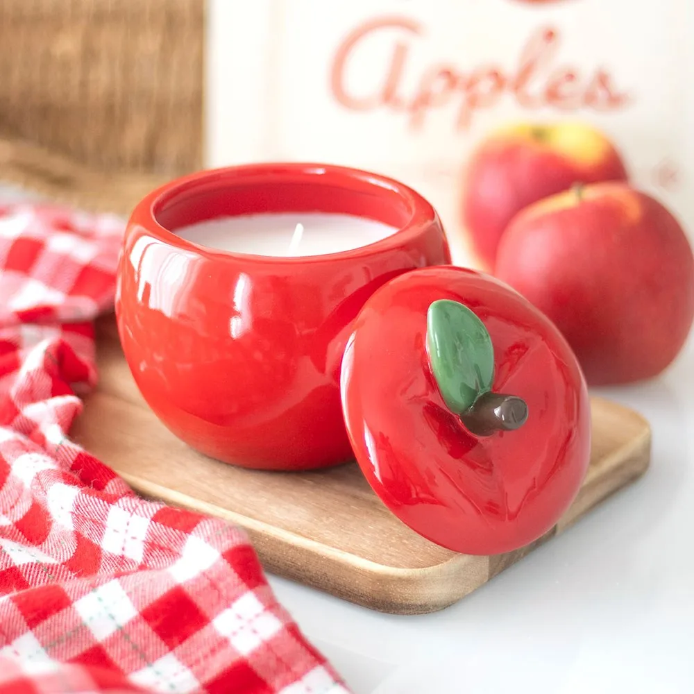 Apple Shaped Candle Jar Apple Shaped Candle Jar